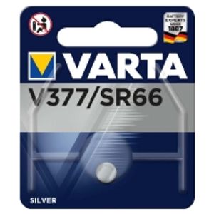 V 377 Bli.1  (10 Stück) - Battery Button cell 24mAh 1,55V V 377 Bli.1