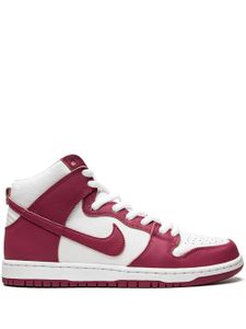 Nike baskets montantes SB Dunk 'Sweet Beet' - Blanc