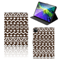 iPad Pro 11 2020/2021/2022 Tablet Hoes Aztec Brown - thumbnail