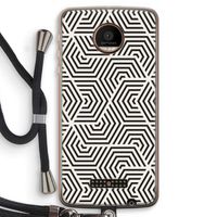 Magic pattern: Motorola Moto Z Force Transparant Hoesje met koord