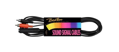 Boston AC-320 audio kabel zwart
