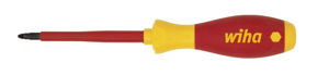 Wiha Schroevendraaier | maat PZD 1 | klinglengte 80 mm VDE geïsoleerd | 1 stuk - 00878 00878