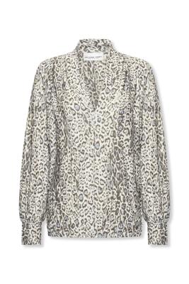 Helena Hart Top Jozzy Print Sheba 7674she T-shirt Lange Mouw Jeans
