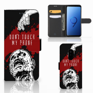 Samsung Galaxy S9 Plus Portemonnee Hoesje Zombie Blood