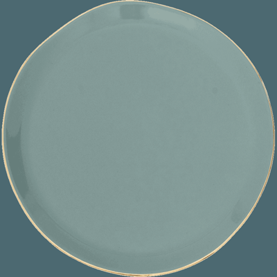 Good Morning bord Ø22.8 cm - Slate (set van 4)