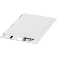 Phoenix Contact 0828806 US-EMLP (85,6X54) Apparaatmarkering Montagemethode: Plakken Wit Aantal markeringen: 20 10 katernen