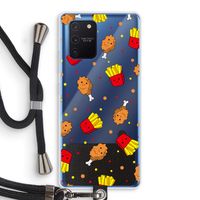 Chicken 'n Fries: Samsung Galaxy Note 10 Lite Transparant Hoesje met koord