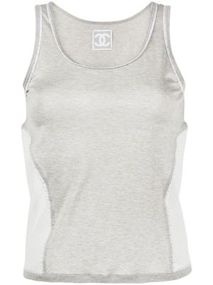 CHANEL Pre-Owned débardeur Sports Line (2004) - Gris