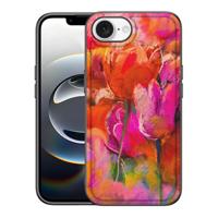 Kleurrijke Telefoonhoesje iPhone 16e Tulips