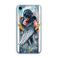 Golden Raven: iPhone XR Transparant Hoesje