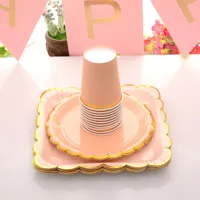 Tafeldecoratieset Pastel Oranje