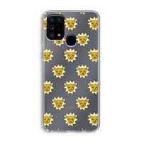 Leeuwenkoppen: Samsung Galaxy M31 Transparant Hoesje
