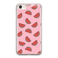 Watermeloen: iPhone 8 Transparant Hoesje