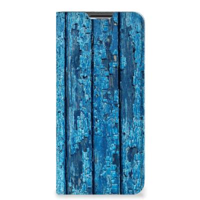 OPPO A54s | A16 | A16s Book | Wallet Case | Wood Blue OPPO A54s | A16 | A16s Book | Wallet Case | Wood Blue
