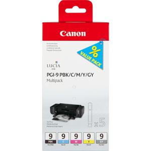 Canon 1034B013 inktcartridge 5 stuk(s) Origineel Normaal rendement Cyaan, Grijs, Magenta, Foto zwart, Geel