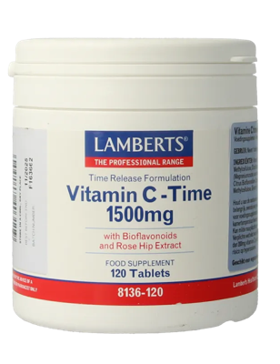 Lamberts Vitamine C 1500 mg Time Release & Bioflavonoiden Tabletten