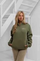 Club Half Zip Sweater Dames Army