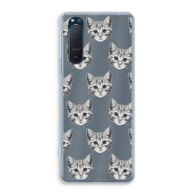 Kitten: Sony Xperia 5 II Transparant Hoesje