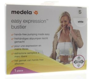 Medela Bustier easy expression wit maat S (1 st)