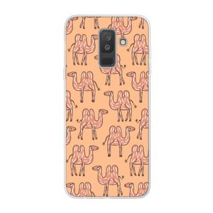 Kameel: Samsung Galaxy A6 Plus (2018) Transparant Hoesje