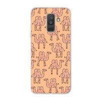 Kameel: Samsung Galaxy A6 Plus (2018) Transparant Hoesje