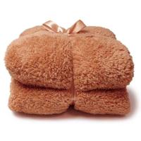 Unique Living Unique Living Plaid Teddy 150x200cm sandstone