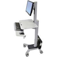 Ergotron WorkFit-C TV-wagen 1-voudig 25,4 cm (10) - 55,9 cm (22) Grijs In hoogte verstelbaar, Toetsenbordhouder, Kantelbaar, Roteerbaar Ergotron WorkFit-C TV-wagen 1-voudig 25,4 cm (10) - 55,9 cm (22) Grijs In hoogte verstelbaar, Toetsenbordhouder, Kantelbaar, Roteerbaar