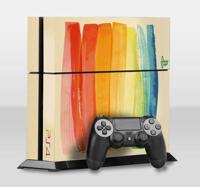 Sticker Playstation 4 painting