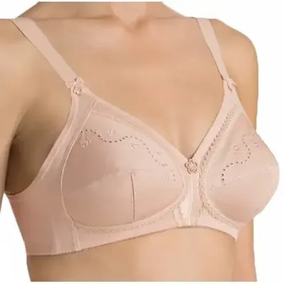 Stevige BH zonder beugel Doreen Cotton N - Klassieke bh voor senioren - Stevige bh grote maten