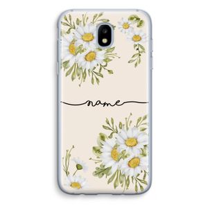 Daisies: Samsung Galaxy J5 (2017) Transparant Hoesje