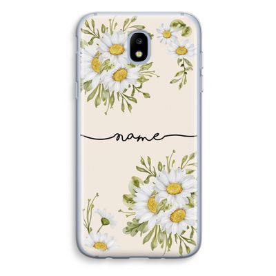 Daisies: Samsung Galaxy J5 (2017) Transparant Hoesje