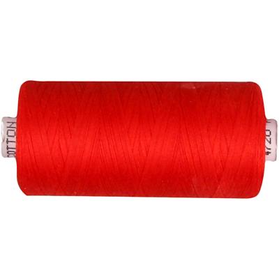 Creativ Company Naaigaren, rood, 1000 m/ 1 rol