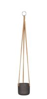 Hangbloempot Charlie XXS Black Washed Hangbloempot Charlie XXS Black Washed