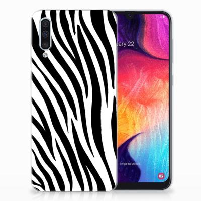 Samsung Galaxy A50 | TPU Hoesje | Zebra