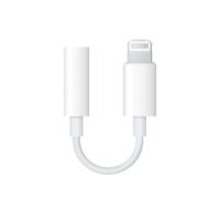 Apple Lightning-naar-mini-jack-adapter Oplader Wit Apple Lightning-naar-mini-jack-adapter Oplader Wit