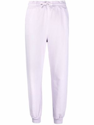 RED Valentino pantalon de jogging à logo imprimé - Violet