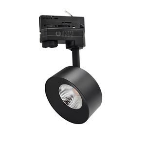 LED Focus track spot zwart 7W 40° 3.000K CRI>80
