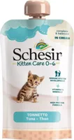 Schesir kitten crème 0-6 maanden tonijn 150g