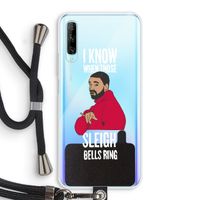 Sleigh Bells Ring: Huawei P Smart Pro Transparant Hoesje met koord