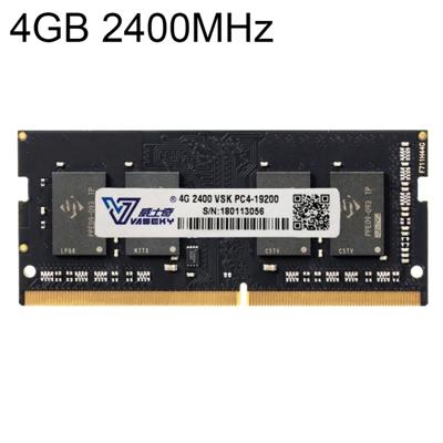 Vaseky 4 GB 2400 MHz PC4-19200 DDR4 PC RAM-geheugenmodule voor Laptop