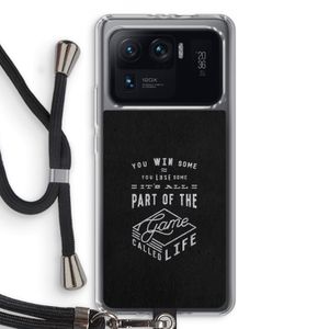 Life: Xiaomi Mi 11 Ultra Transparant Hoesje met koord
