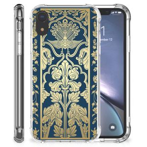 Apple iPhone Xr Case Beige Flowers