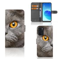 Telefoonhoesje | Met pasjeshouder | OPPO Reno6 5G Britse Korthaar
