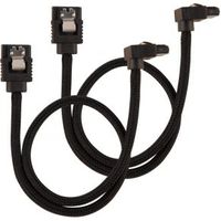 Corsair CC-8900278 SATA-kabel 2 stuks 0,3m, haaks, Zwart - thumbnail