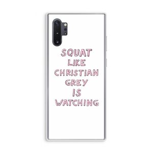 Christian Grey: Samsung Galaxy Note 10 Plus Transparant Hoesje