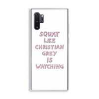 Christian Grey: Samsung Galaxy Note 10 Plus Transparant Hoesje