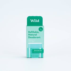 Wild Men's Mint & Aloe Vera Refillable Deodorant