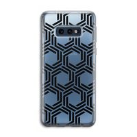 Geometrisch patroon: Samsung Galaxy S10e Transparant Hoesje