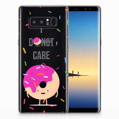 Samsung Galaxy Note 8 | Siliconen Case | Donut Roze