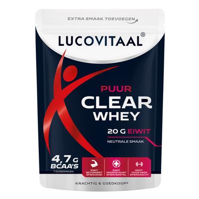 Lucovitaal Clear Whey Poeder Puur 175gr